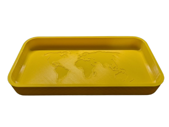Vide-Poche carte du monde Atelier RC-MODDING